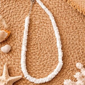 Elegant White Shell Necklace